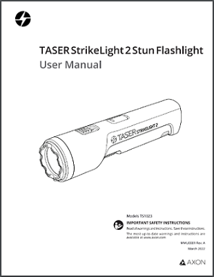 Taser StrikeLight 2 User Manual